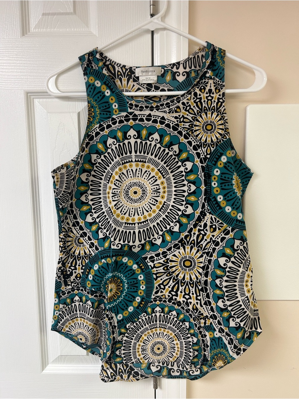 Van Heusen Paisley Print Tank Top